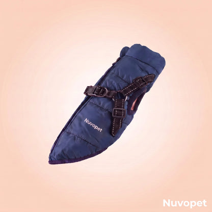 Manteau chien Nuvopet couleur Bleu marine