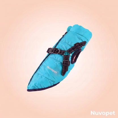 Manteau chien Nuvopet couleur Turquoise